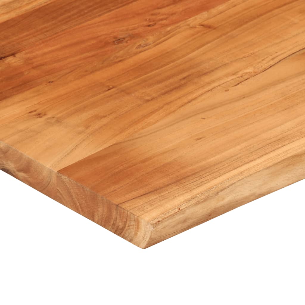 vidaXL Blat biurka, 110x80x3,8 cm, drewno akacjowe, naturalna krawędź