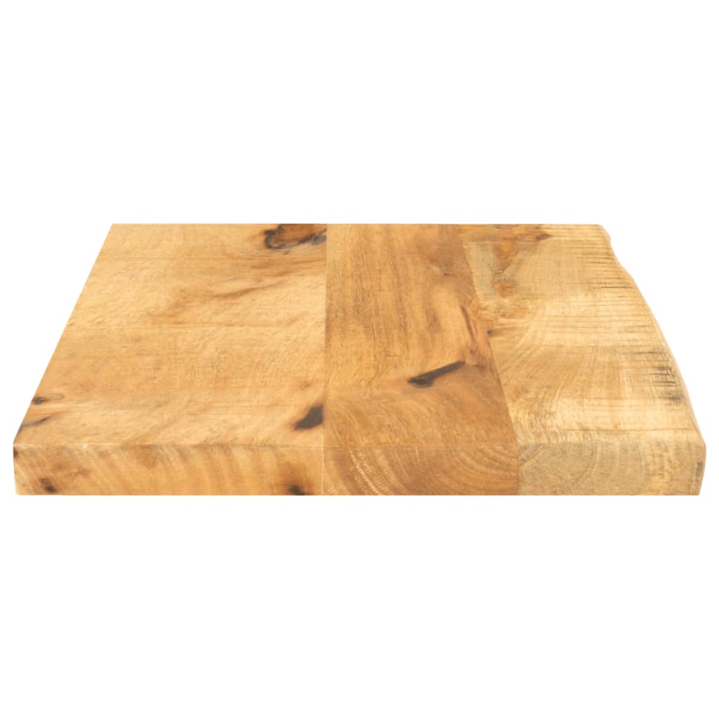 vidaXL Blat stołu, 50x20x2,5cm, naturalna krawędź, surowe drewno mango