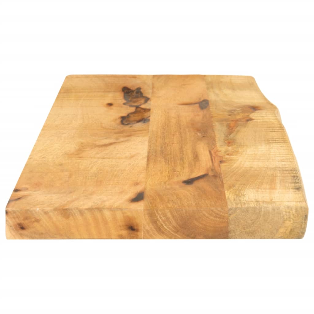 vidaXL Blat stołu, 90x20x2,5cm, naturalna krawędź, surowe drewno mango