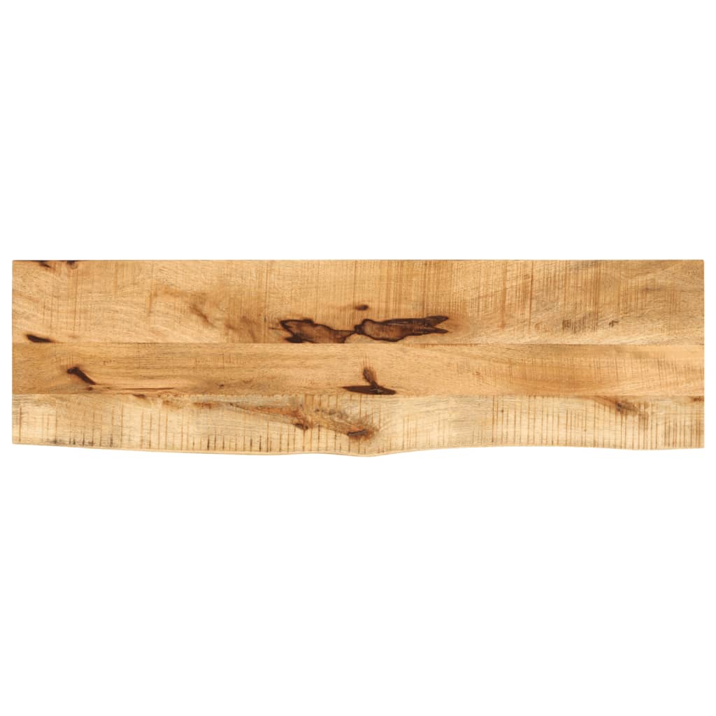 vidaXL Blat stołu, 110x20x2,5 cm, naturalna krawędź. drewno mango
