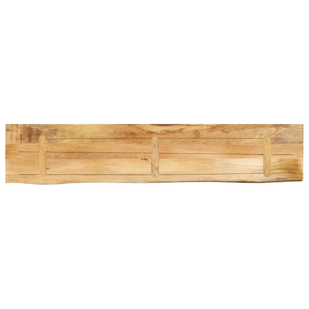 vidaXL Blat stołu, 160x30x2,5 cm, naturalna krawędź, drewno mango