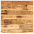 vidaXL Blat stołu, 40x40x2,5cm, naturalna krawędź, surowe drewno mango