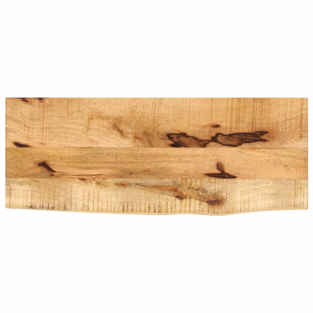 vidaXL Blat stołu, 70x40x2,5cm, naturalna krawędź, surowe drewno mango