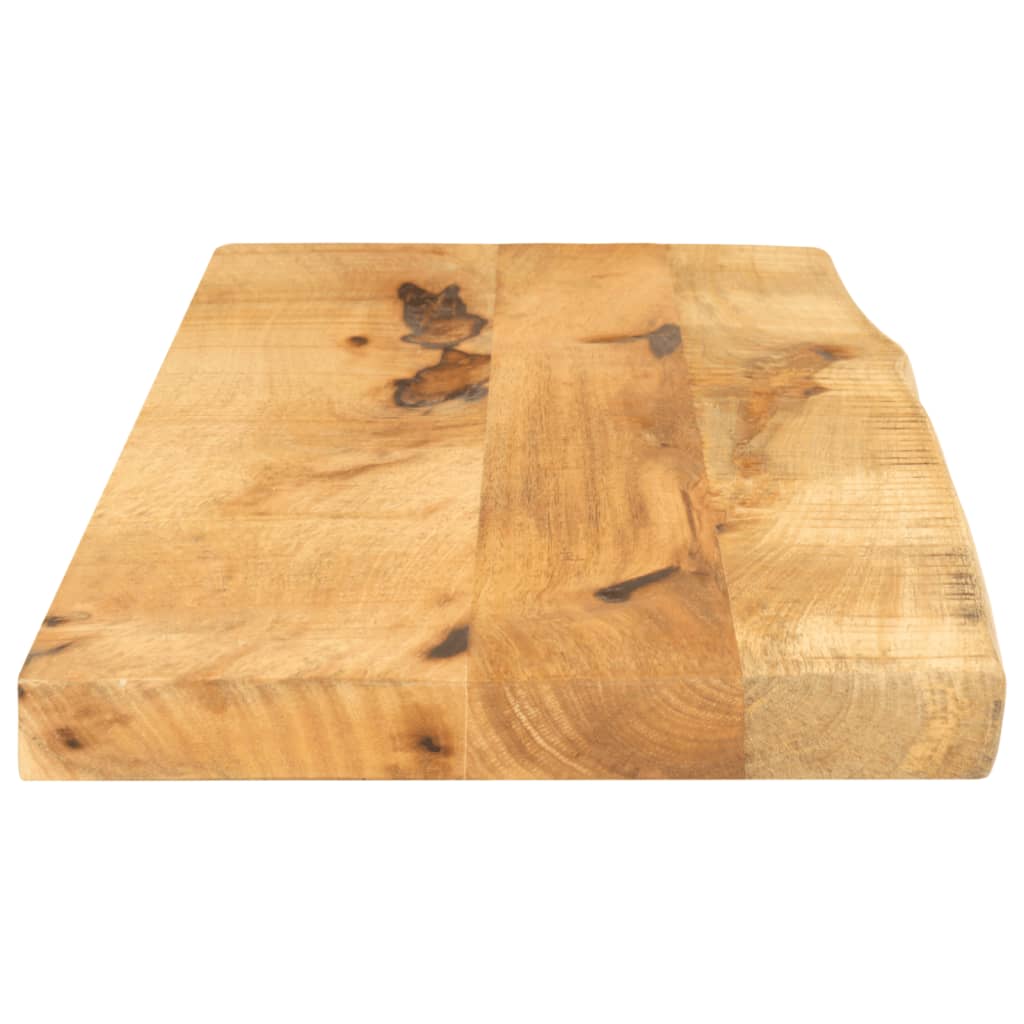 vidaXL Blat stołu, 70x40x2,5cm, naturalna krawędź, surowe drewno mango