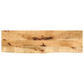 vidaXL Blat stołu, 100x40x2,5 cm, naturalna krawędź, drewno mango