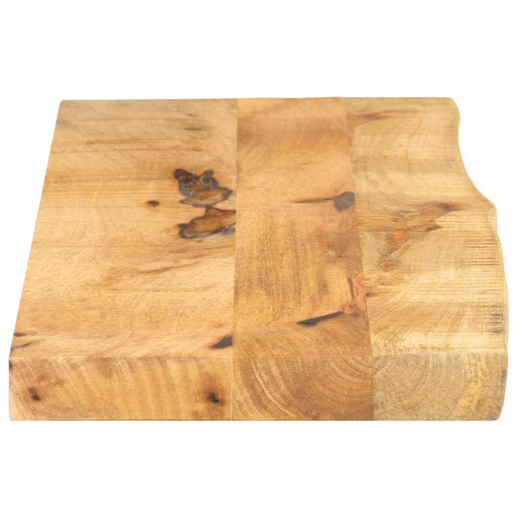 vidaXL Blat stołu, 100x40x2,5 cm, naturalna krawędź, drewno mango