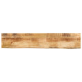 vidaXL Blat stołu, 140x40x2,5 cm, naturalna krawędź, drewno mango