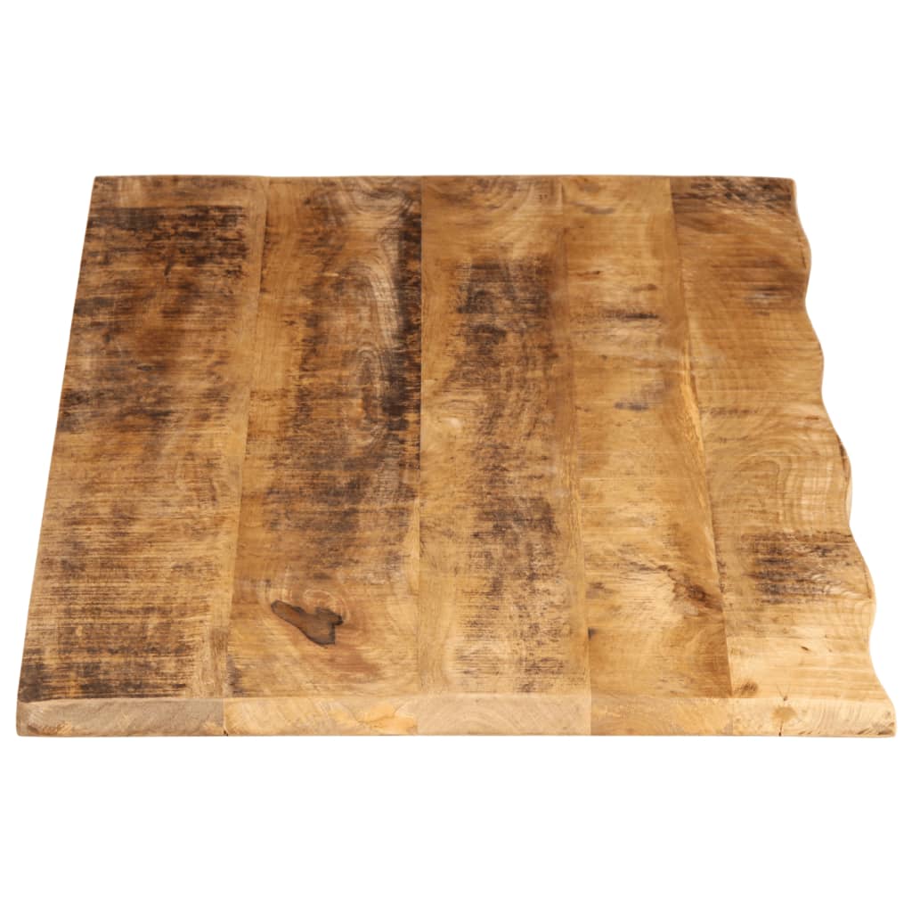 vidaXL Blat stołu, 140x60x2,5 cm, naturalna krawędź, drewno mango