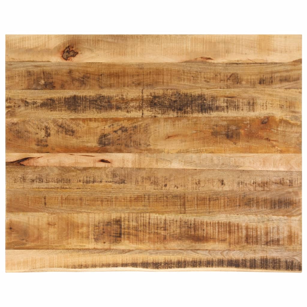 vidaXL Blat stołu, 110x80x2,5 cm, naturalna krawędź, drewno mango
