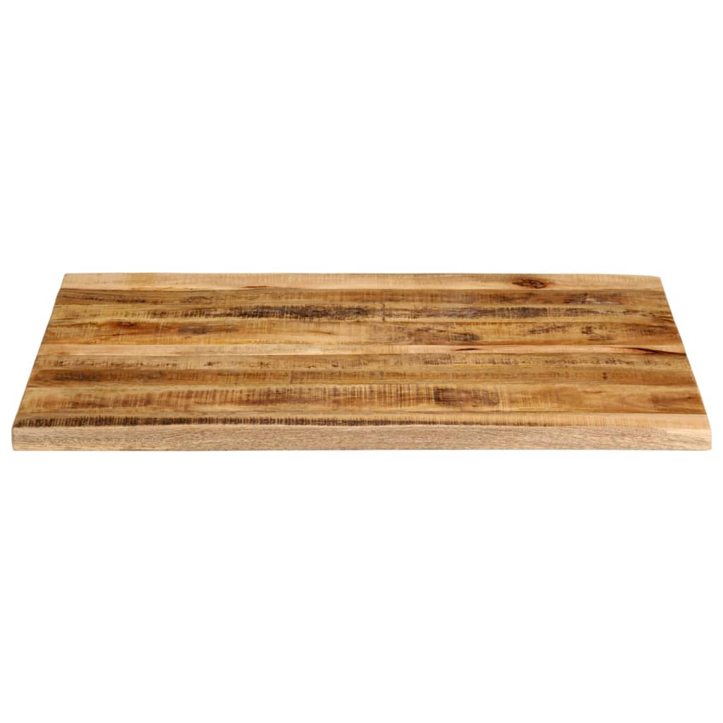 vidaXL Blat stołu, 110x80x2,5 cm, naturalna krawędź, drewno mango
