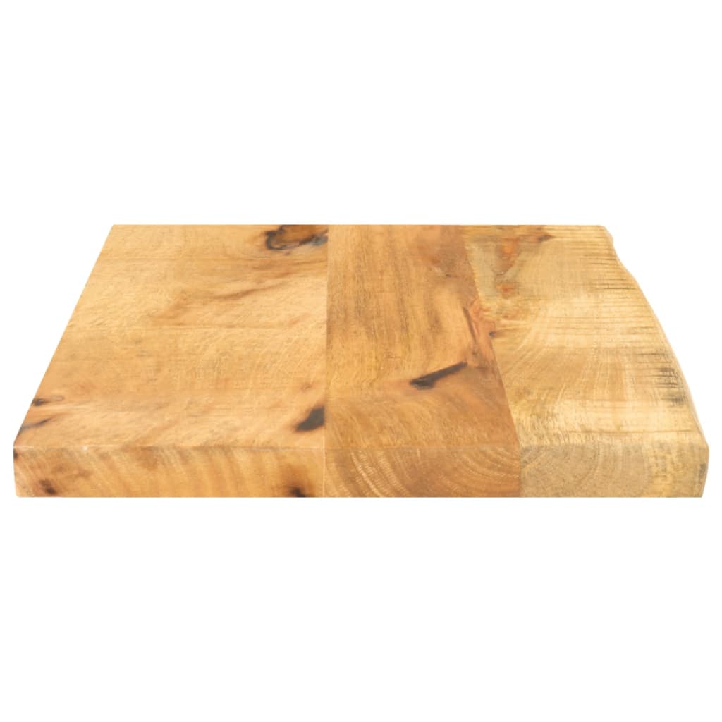 vidaXL Blat stołu, 50x20x3,8cm, naturalna krawędź, surowe drewno mango