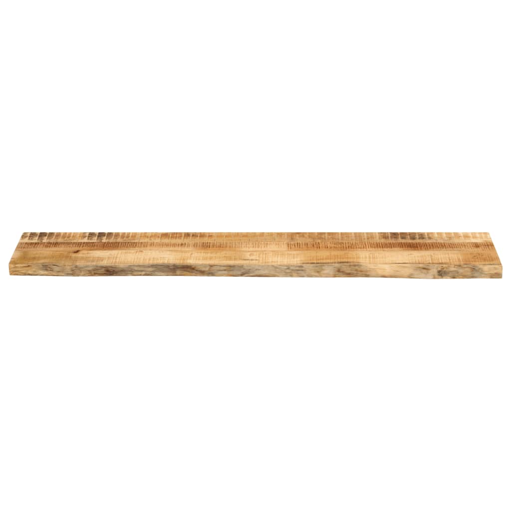 vidaXL Blat stołu, 160x20x3,8 cm, naturalna krawędź, drewno mango