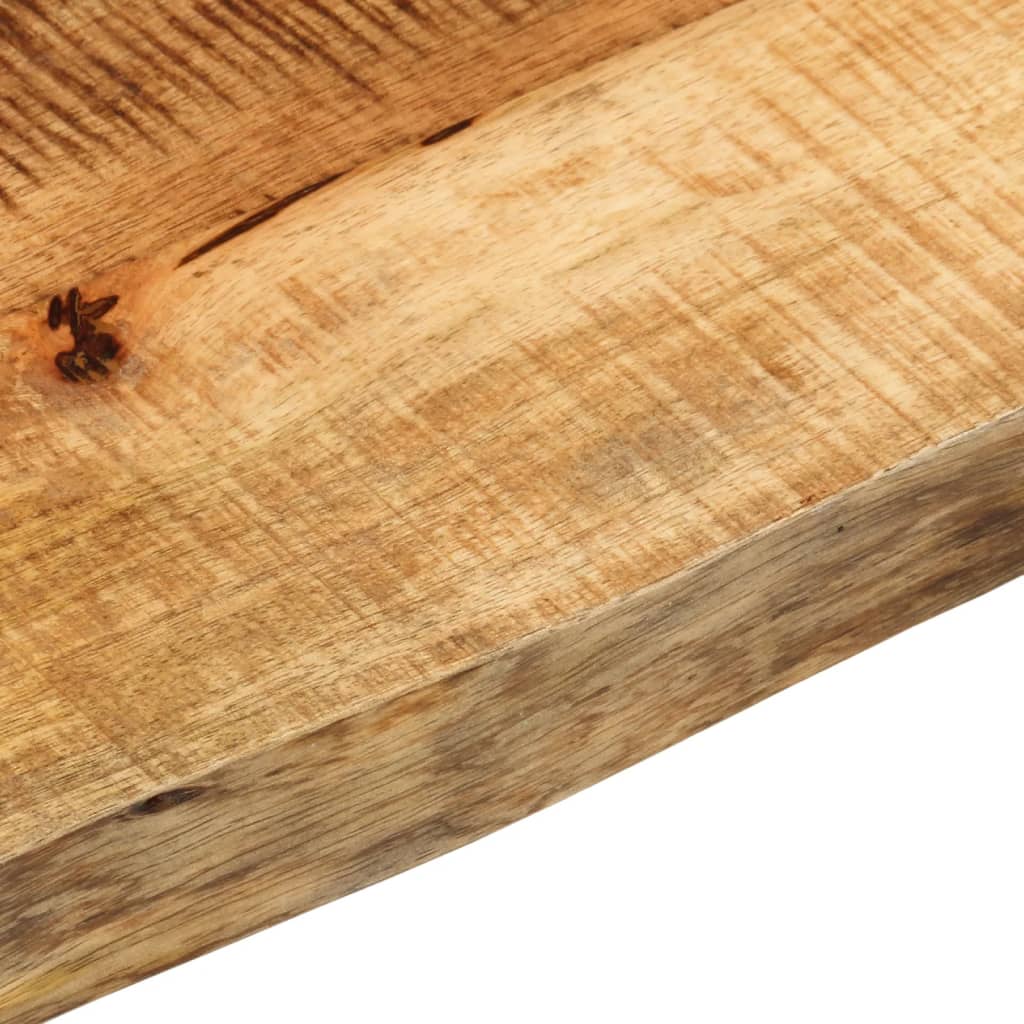 vidaXL Blat stołu, 180x20x3,8 cm, naturalna krawędź, drewno mango