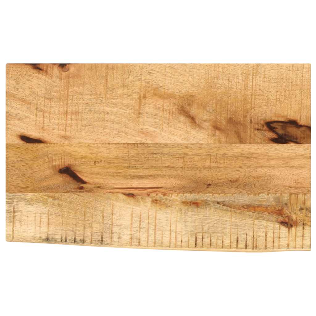 vidaXL Blat stołu, 50x40x3,8 cm, naturalna krawędź, drewno mango