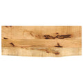 vidaXL Blat stołu, 70x40x3,8 cm, naturalna krawędź, drewno mango