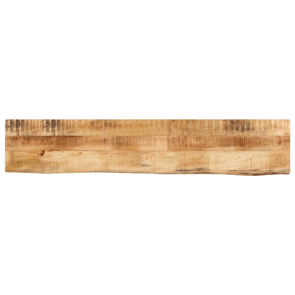 vidaXL Blat stołu, 120x40x3,8 cm, naturalna krawędź, drewno mango