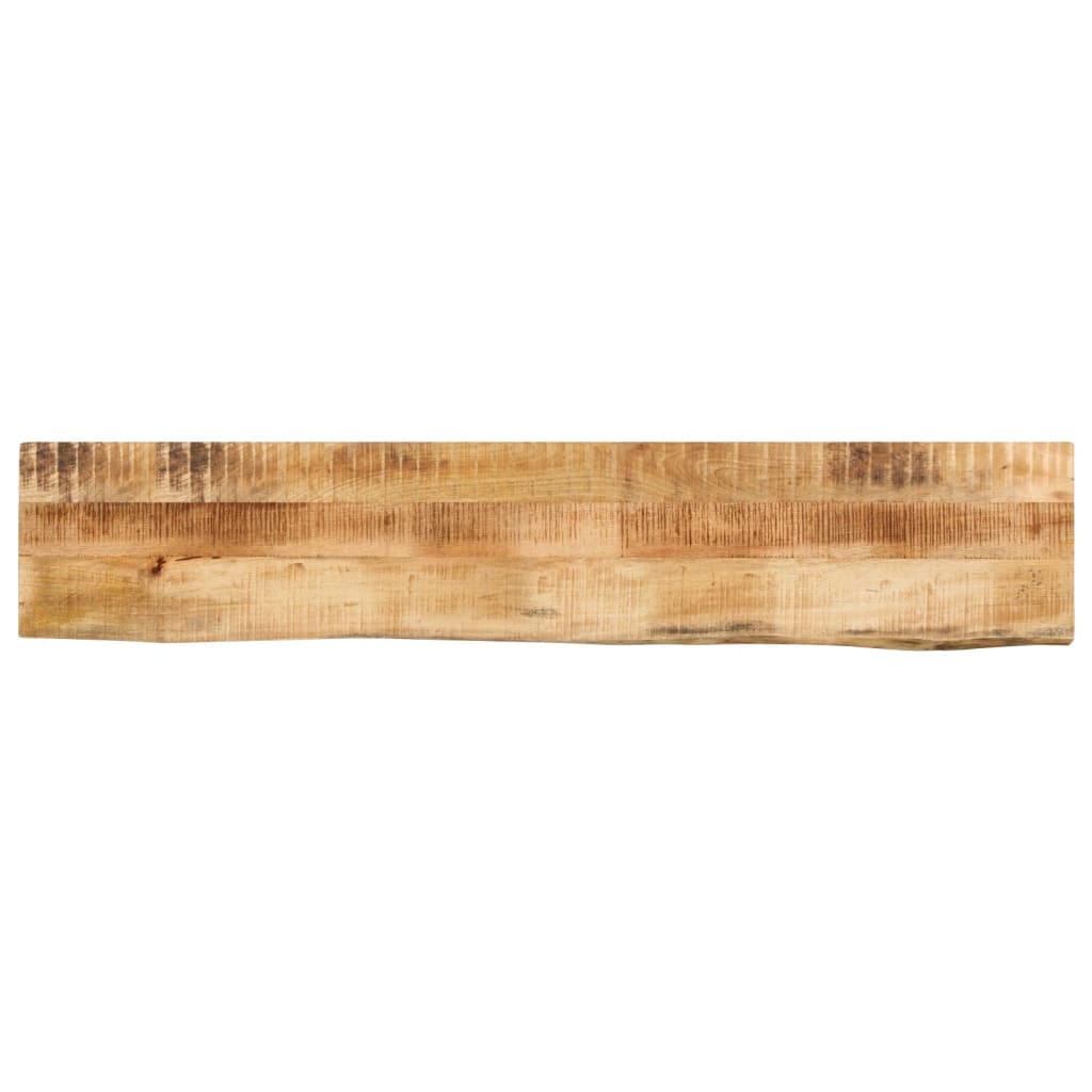 vidaXL Blat stołu, 160x40x3,8 cm, naturalna krawędź, drewno mango