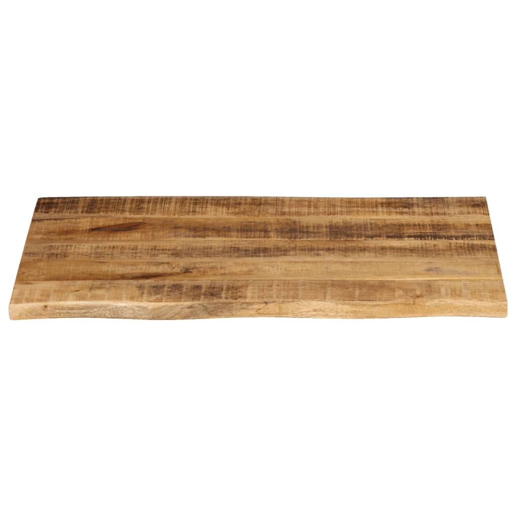 vidaXL Blat stołu, 70x60x3,8 cm, naturalna krawędź, drewno mango