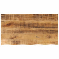 vidaXL Blat stołu, 110x60x3,8 cm, naturalna krawędź, drewno mango