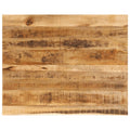 vidaXL Blat stołu, 90x80x3,8 cm, naturalna krawędź, drewno mango