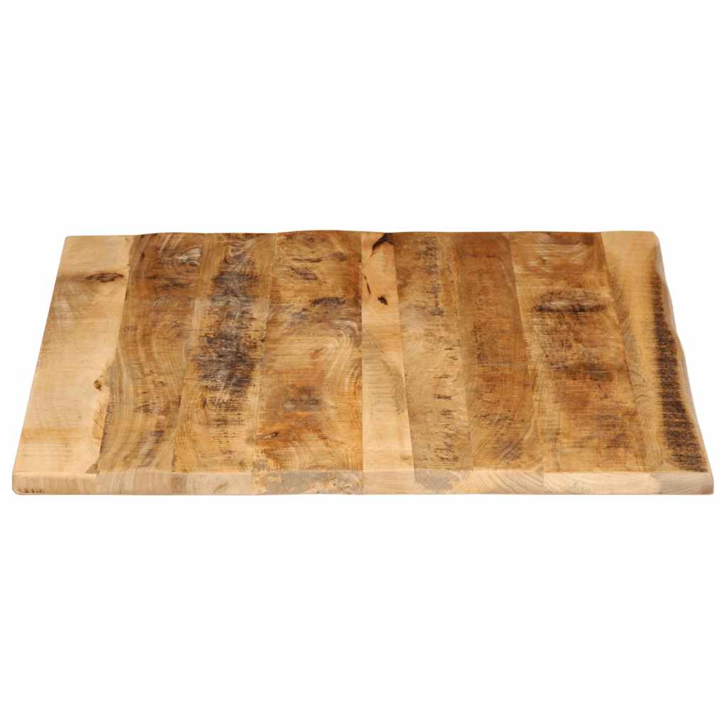 vidaXL Blat stołu, 100x80x3,8 cm, naturalna krawędź, drewno mango
