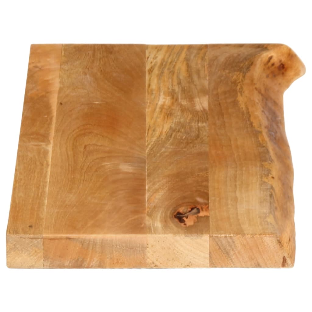 vidaXL Blat stołu z naturalną krawędzią, 90x20x2,5 cm, drewno mango