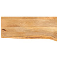vidaXL Blat stołu z naturalną krawędzią, 80x30x2,5 cm, drewno mango