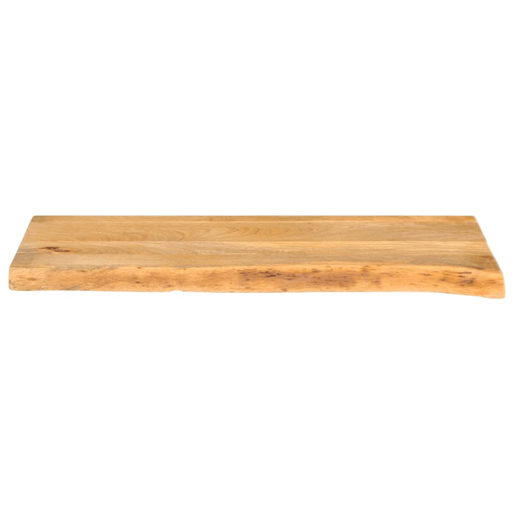 vidaXL Blat stołu z naturalną krawędzią, 80x30x2,5 cm, drewno mango