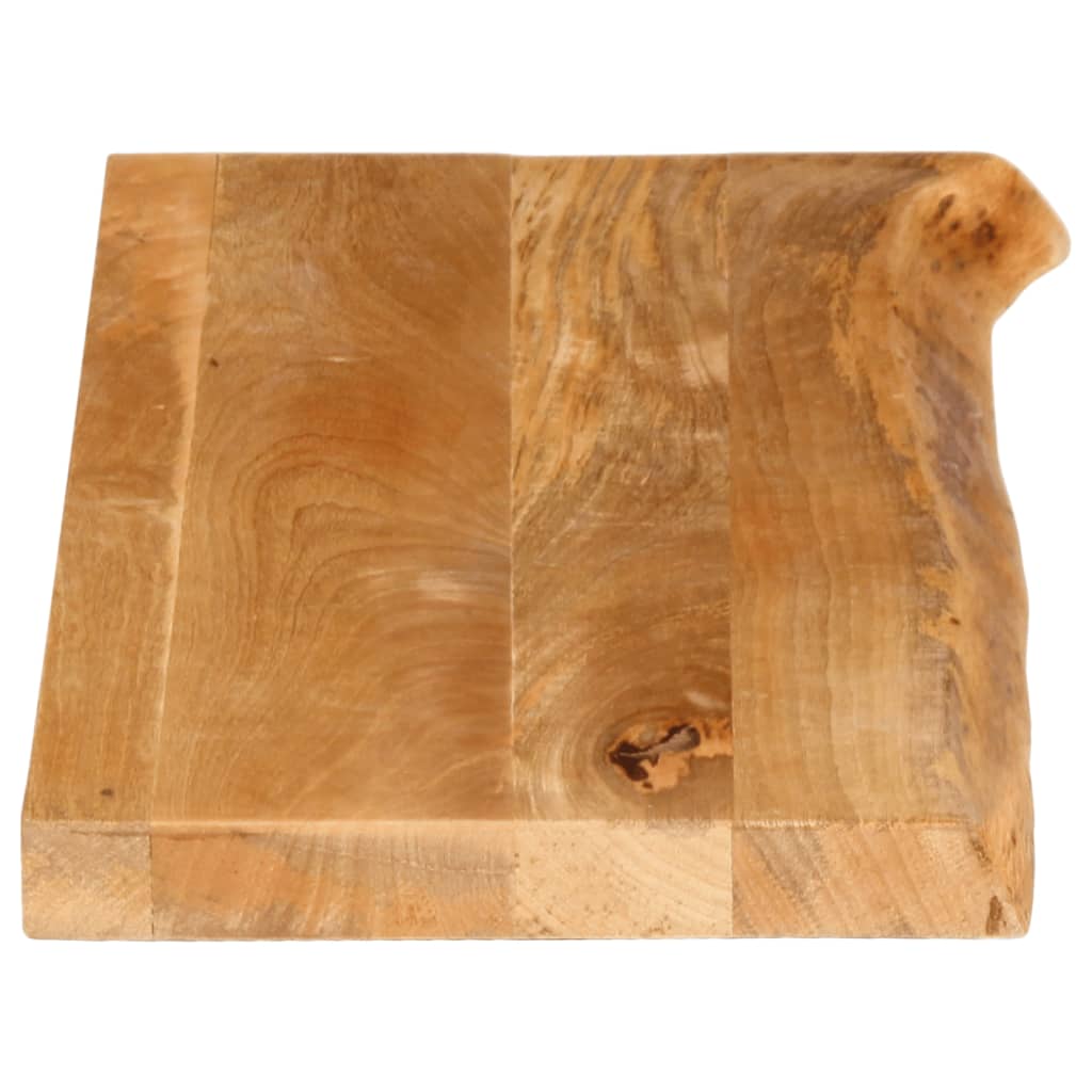vidaXL Blat stołu z naturalną krawędzią, 80x30x2,5 cm, drewno mango