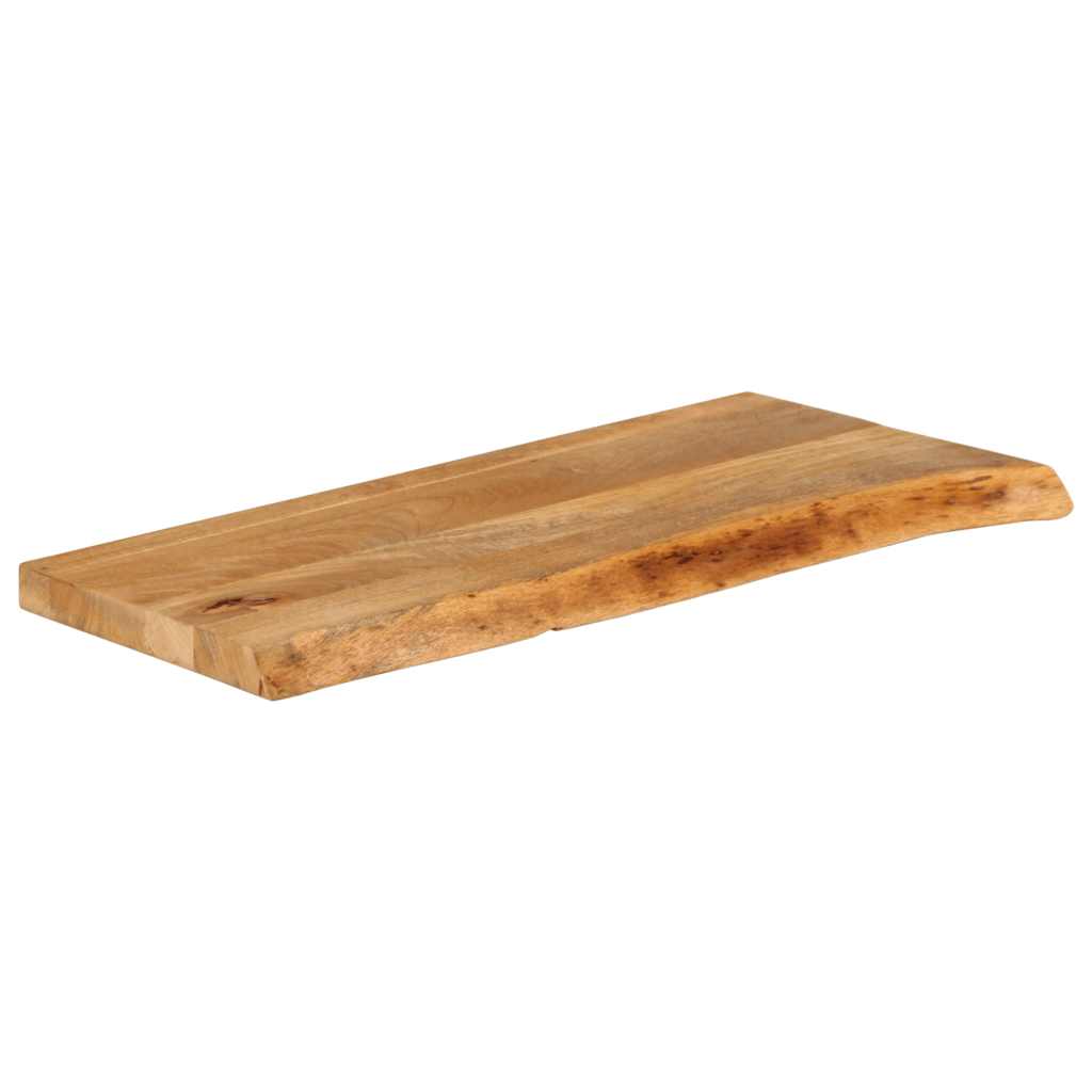 vidaXL Blat stołu z naturalną krawędzią, 90x40x2,5 cm, drewno mango