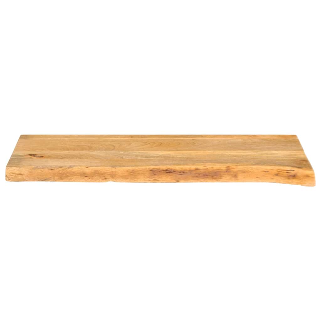 vidaXL Blat stołu z naturalną krawędzią, 90x40x2,5 cm, drewno mango