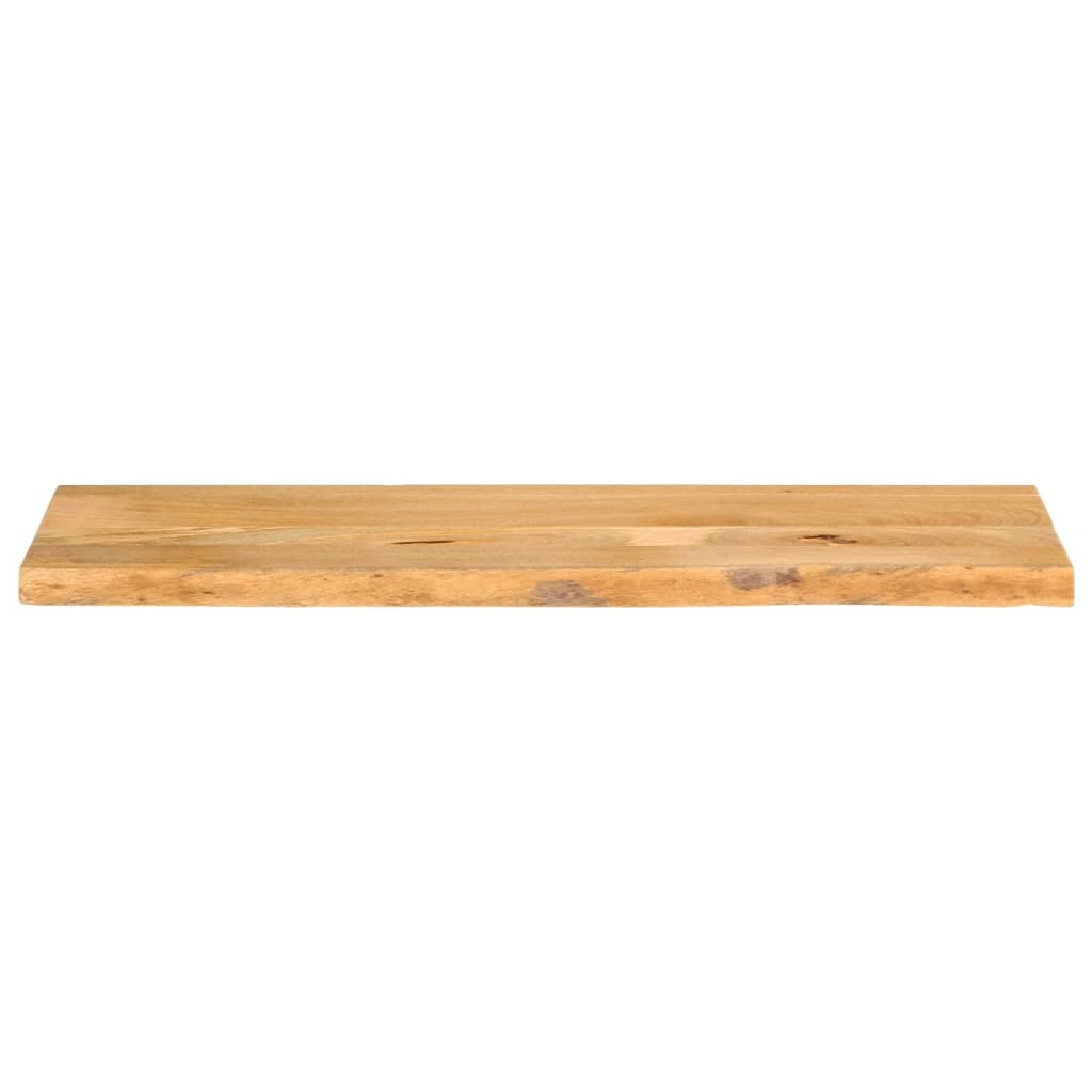 vidaXL Blat stołu z naturalną krawędzią, 100x40x2,5 cm, drewno mango