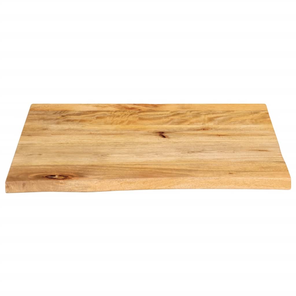 vidaXL Blat stołu z naturalną krawędzią, 60x60x2,5 cm, drewno mango