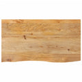 vidaXL Blat stołu z naturalną krawędzią, 100x60x2,5 cm, drewno mango