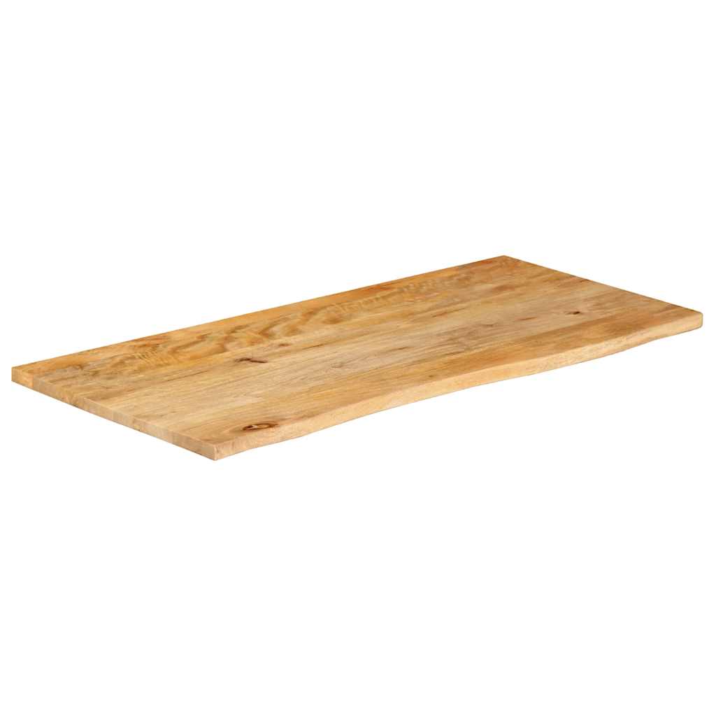 vidaXL Blat stołu z naturalną krawędzią, 120x60x2,5 cm, drewno mango