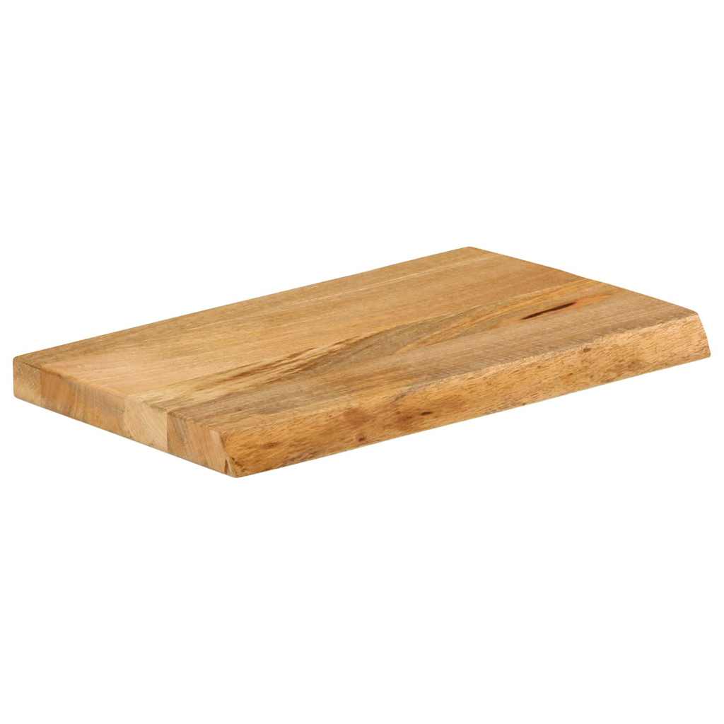 vidaXL Blat stołu z naturalną krawędzią, 40x20x3,8 cm, drewno mango