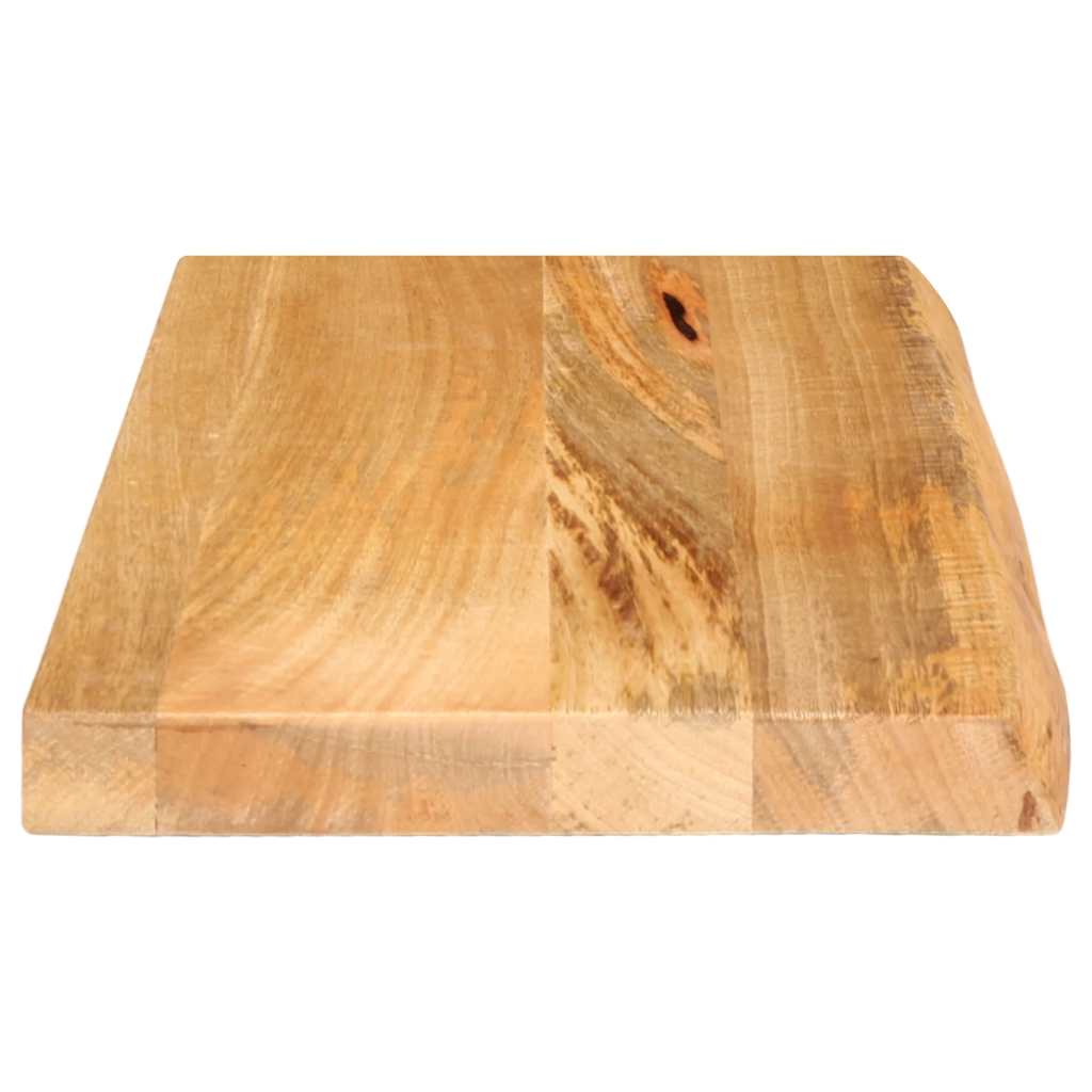 vidaXL Blat stołu z naturalną krawędzią, 40x20x3,8 cm, drewno mango