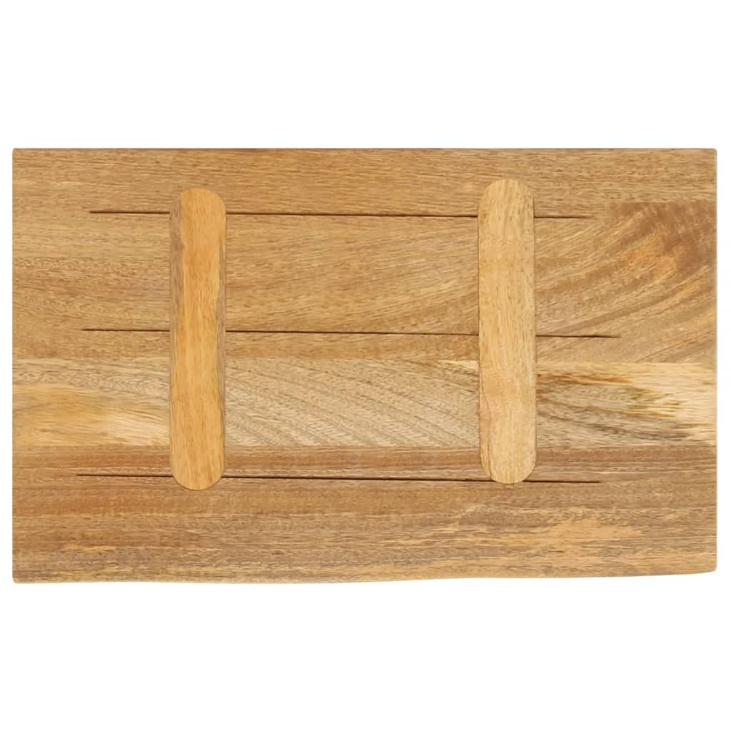 vidaXL Blat stołu z naturalną krawędzią, 50x30x3,8 cm, drewno mango