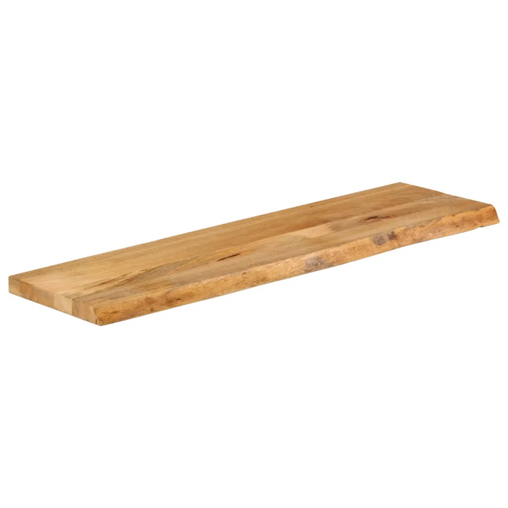 vidaXL Blat stołu z naturalną krawędzią, 110x40x3,8 cm, drewno mango