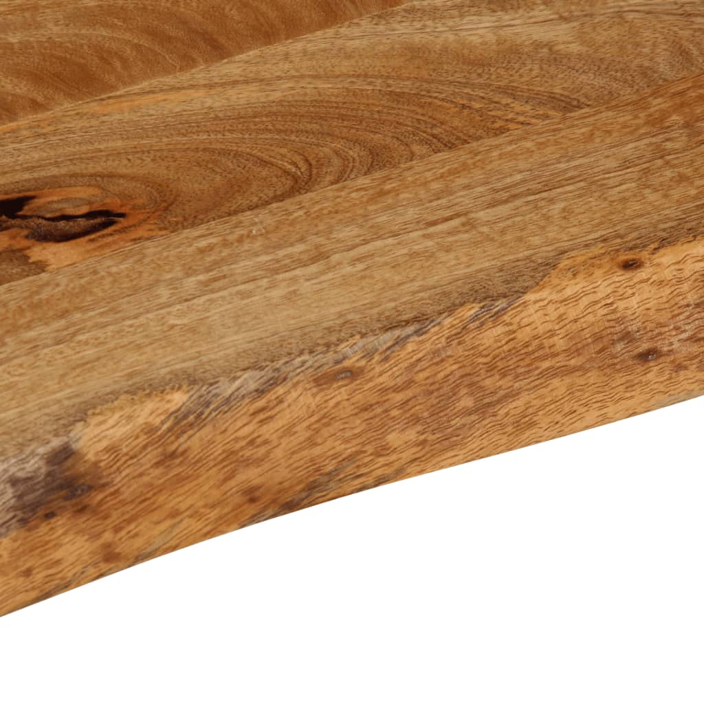 vidaXL Blat stołu z naturalną krawędzią, 180x40x3,8 cm, drewno mango