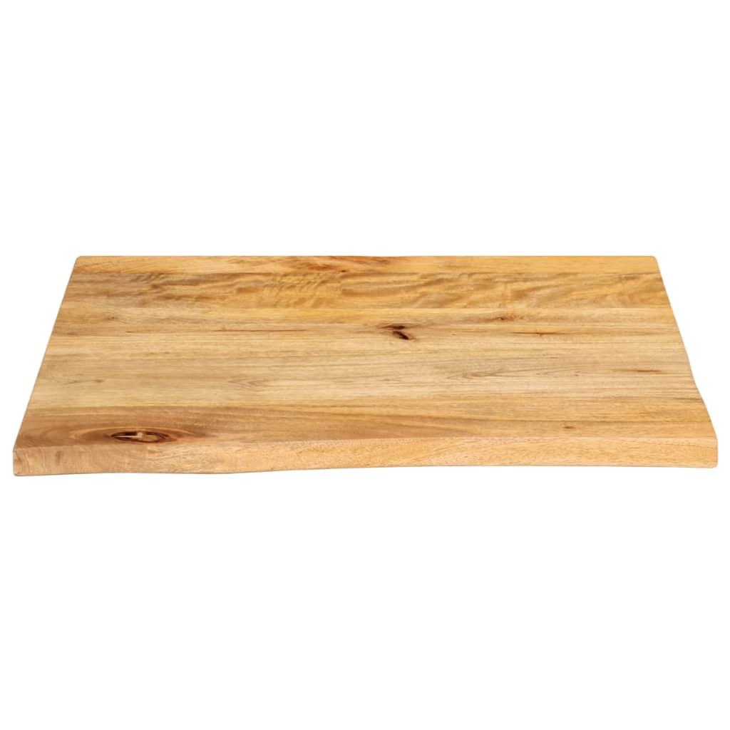 vidaXL Blat stołu z naturalną krawędzią, 60x60x3,8 cm, drewno mango
