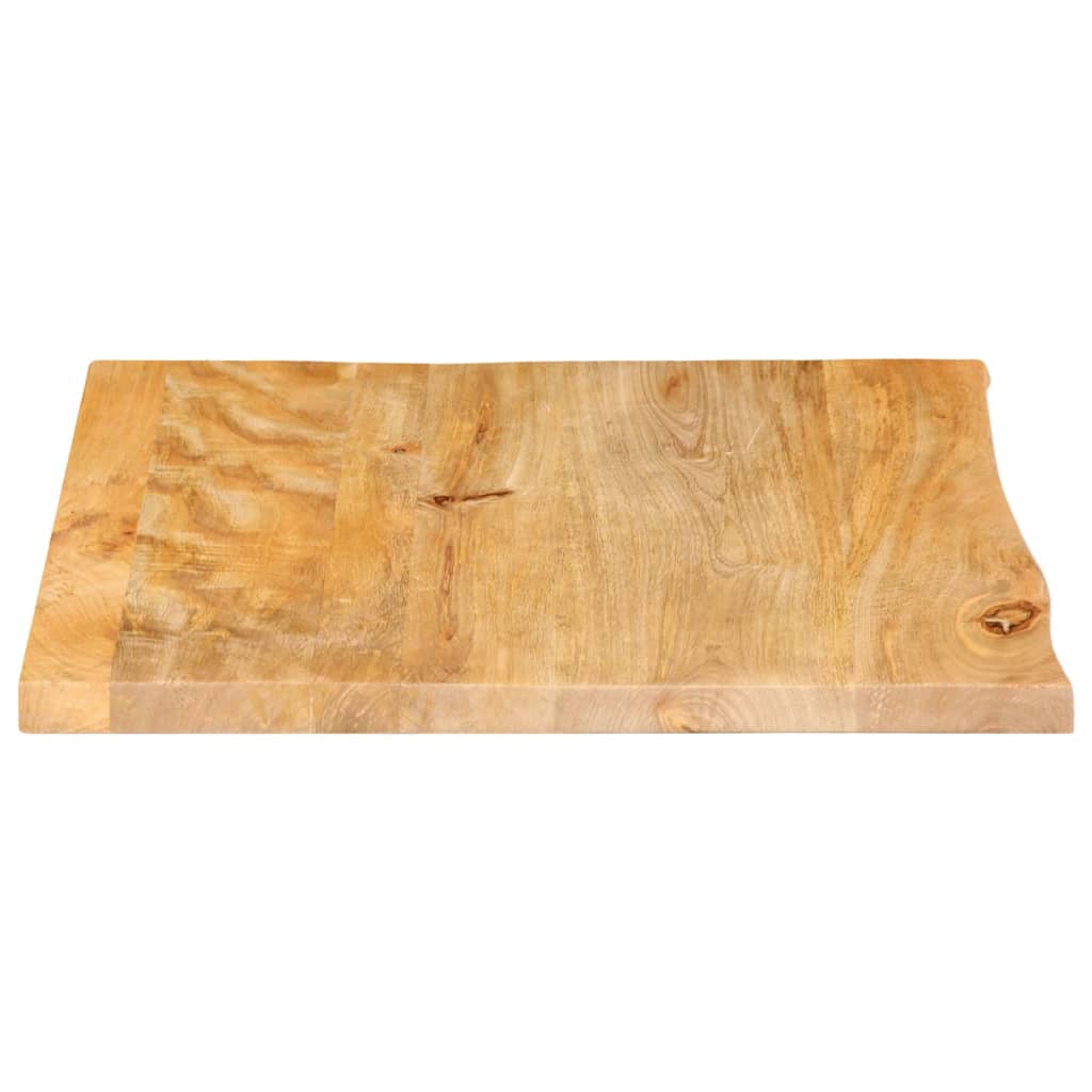 vidaXL Blat stołu z naturalną krawędzią, 60x60x3,8 cm, drewno mango
