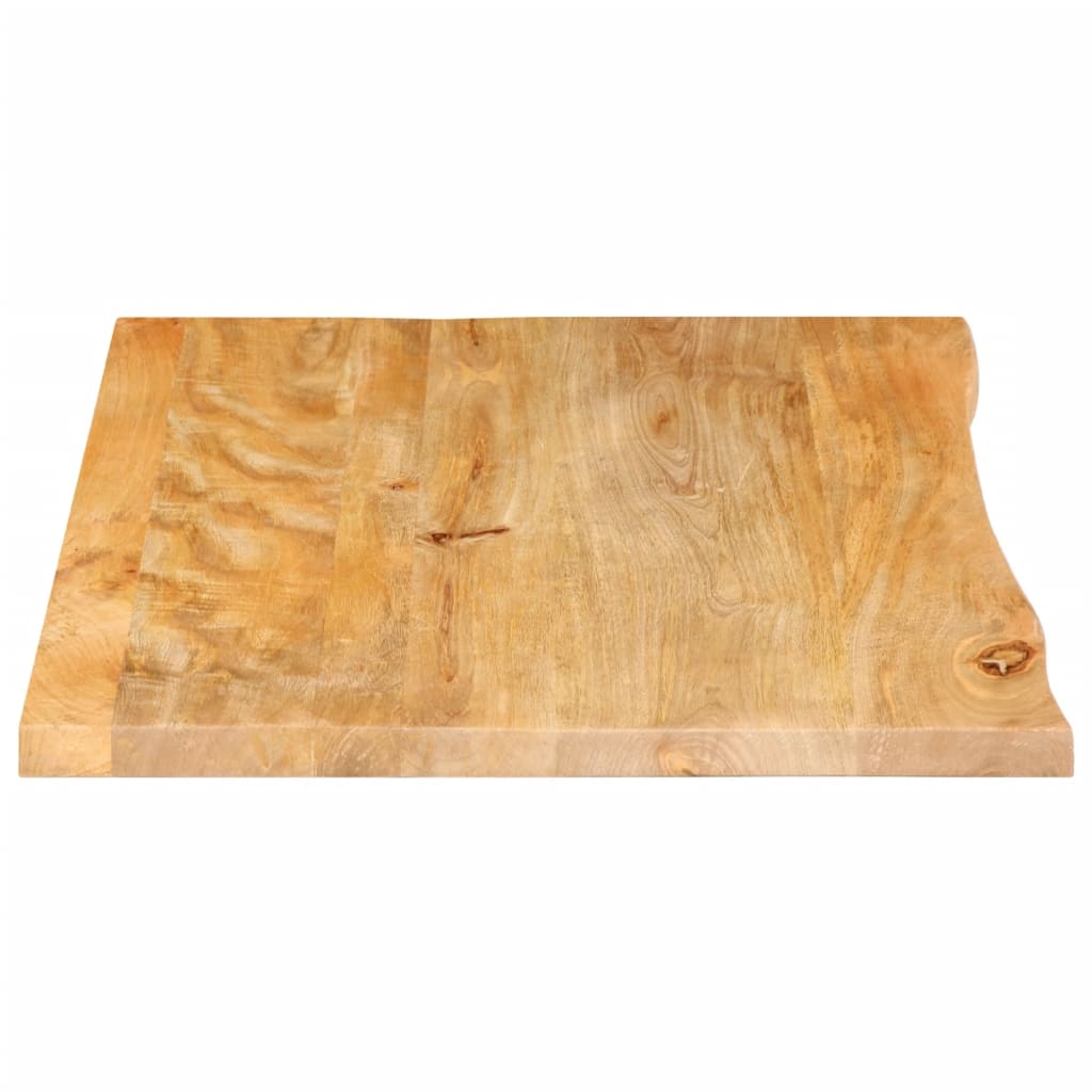vidaXL Blat stołu z naturalną krawędzią, 70x60x3,8 cm, drewno mango