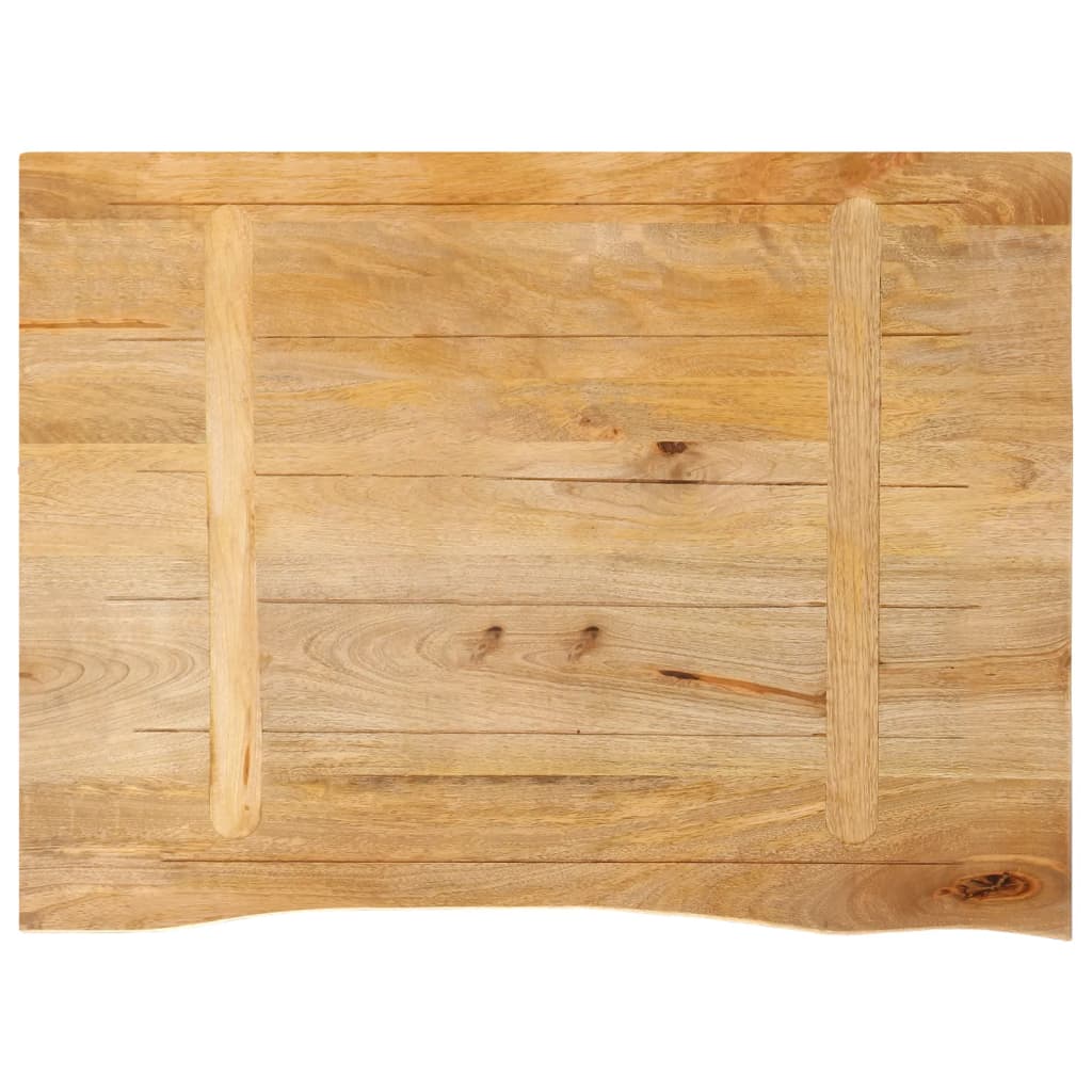 vidaXL Blat stołu z naturalną krawędzią, 70x60x3,8 cm, drewno mango