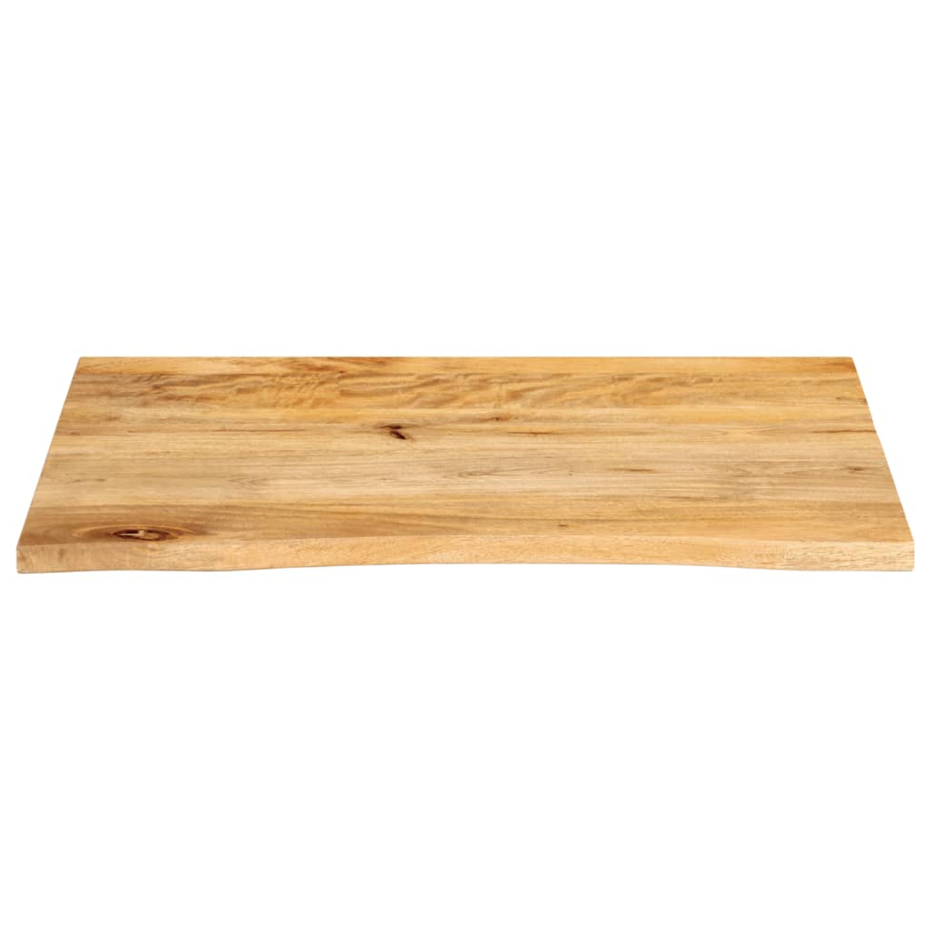 vidaXL Blat stołu z naturalną krawędzią, 90x60x3,8 cm, drewno mango
