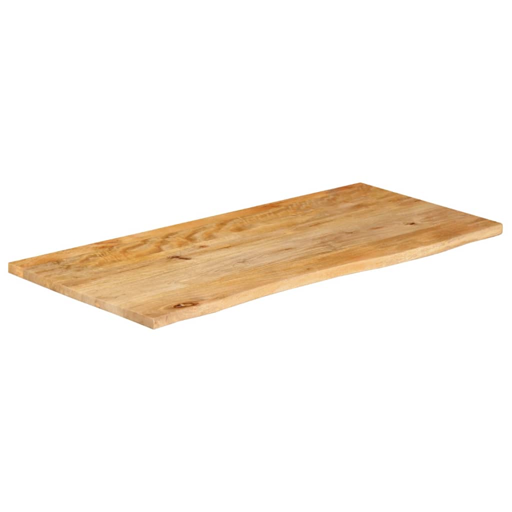 vidaXL Blat stołu z naturalną krawędzią, 100x60x3,8 cm, drewno mango