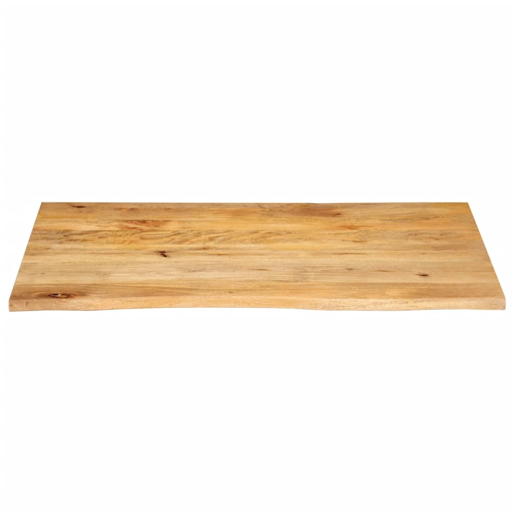 vidaXL Blat stołu z naturalną krawędzią, 100x60x3,8 cm, drewno mango