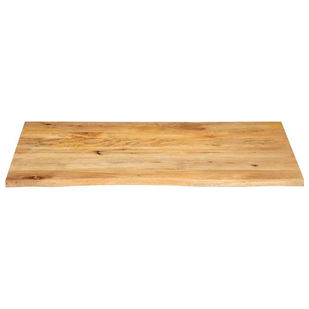 vidaXL Blat stołu z naturalną krawędzią, 120x60x3,8 cm, drewno mango