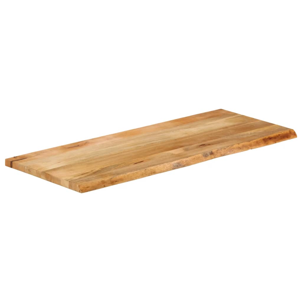 vidaXL Blat stołu z naturalną krawędzią, 140x60x3,8 cm, drewno mango
