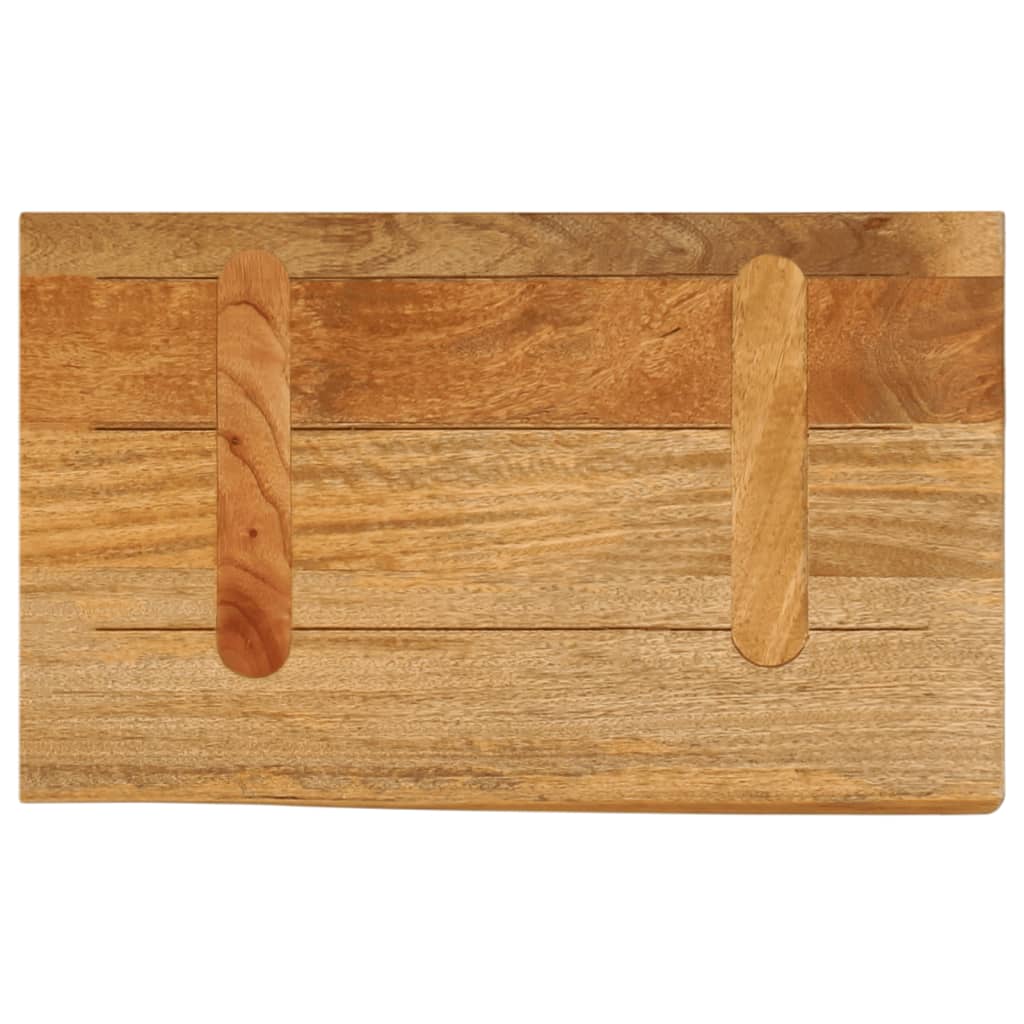 vidaXL Blat stołu z naturalną krawędzią, 50x20x2,5 cm, drewno mango